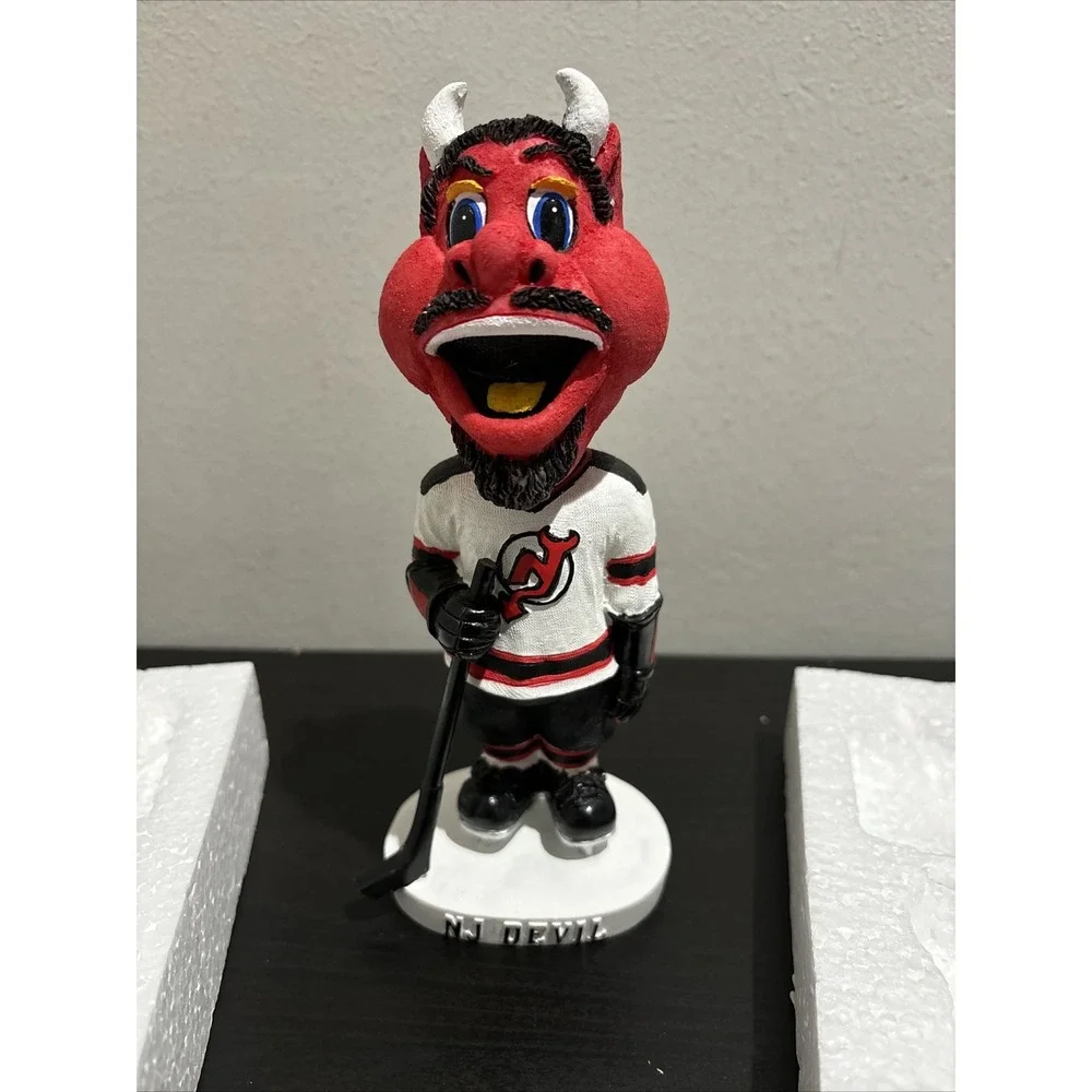 2001 New Jersey Devils NHL Hockey Mascot Bobblehead Bobble Head Original Box